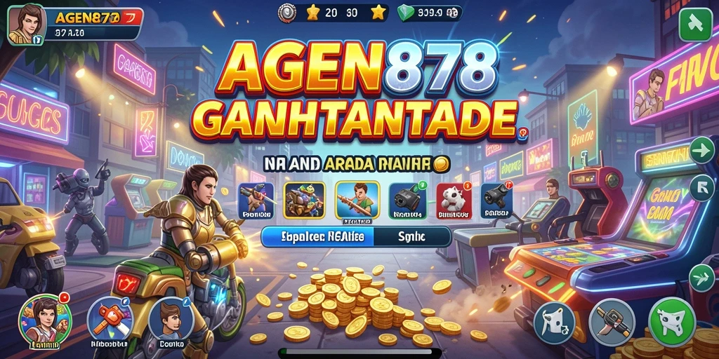 Tampilan gameplay AGEN878 dengan grafis menarik dan tantangan seru.