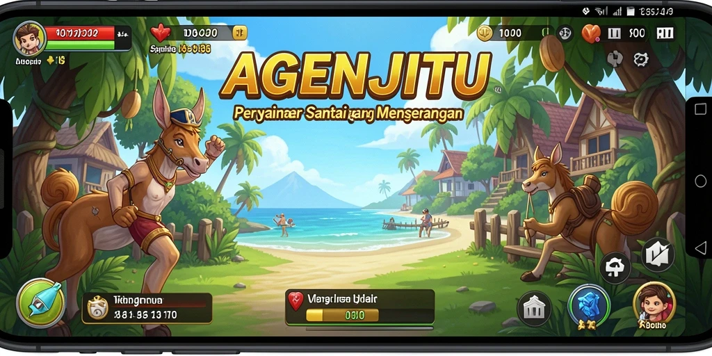Screenshot AGENJITU menampilkan gameplay yang seru dan menarik.