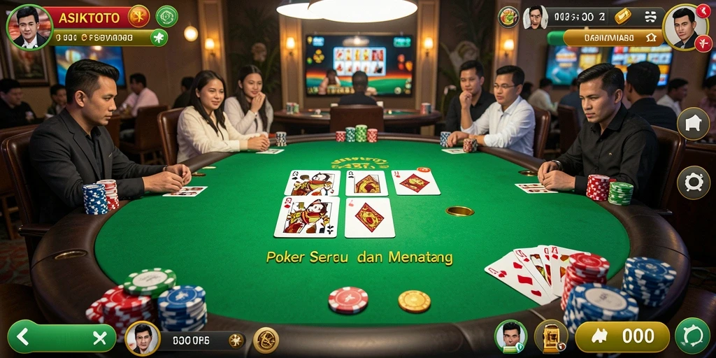 Screenshot gameplay ASIKTOTO yang menegangkan dan seru.