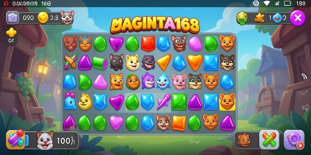 Tangkapan layar menunjukkan gameplay seru dan menantang dari BAGINTA168.