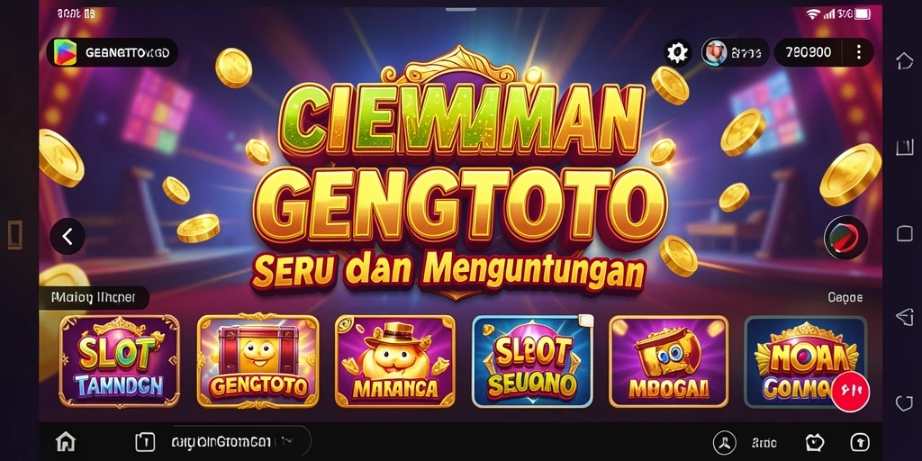 Tangkap momen seru saat bermain slot di GENGTOTO.