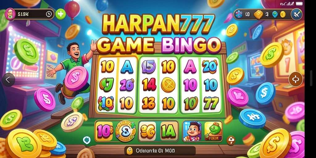 Gameplay seru dan interaktif dari game Bingo HARAPAN777.