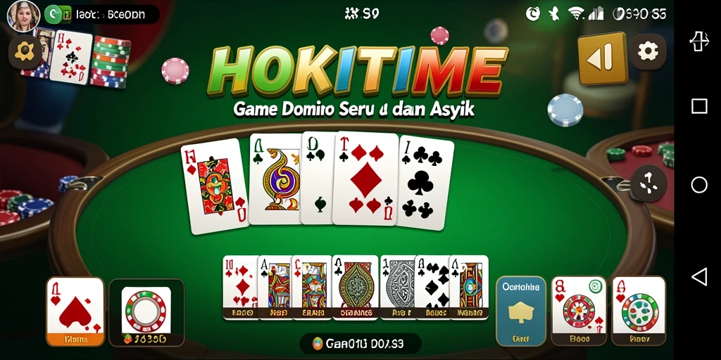 Tampilan grafis yang menarik dari gameplay HOKITIME.