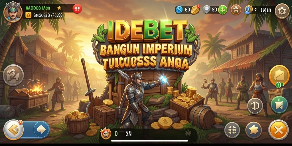 Tampilan gameplay IDEBET yang interaktif dan menantang.