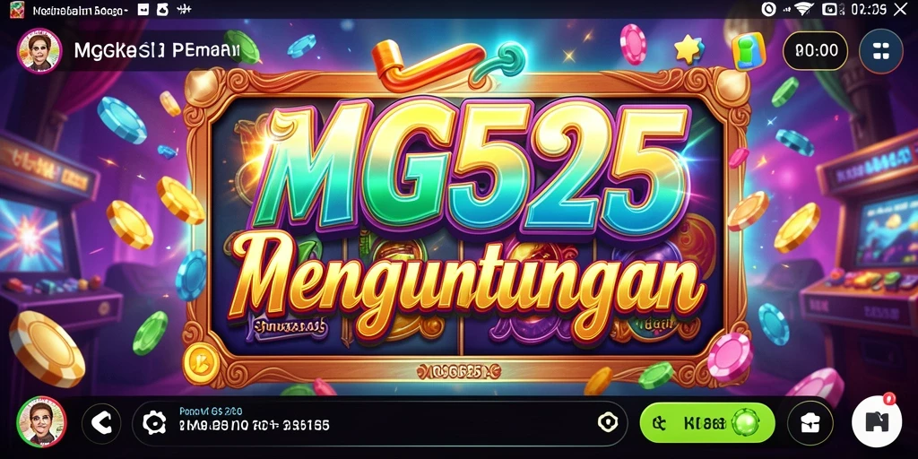 Gameplay MG525 yang menegangkan dan penuh warna.