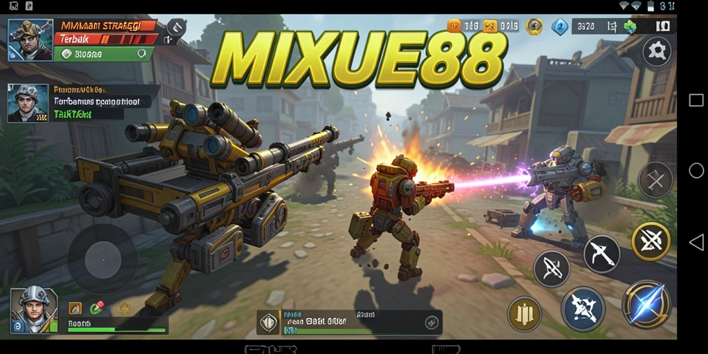 Tampilan screenshot gameplay MIXUE88 yang menegangkan dan penuh strategi.