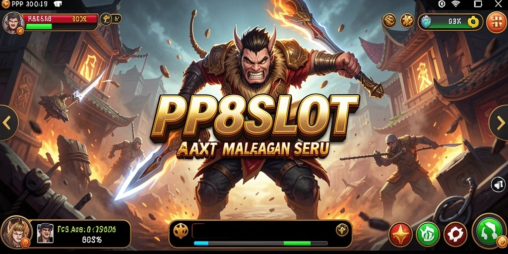 Tampilan gameplay PP8SLOT yang penuh aksi dan adrenalin.