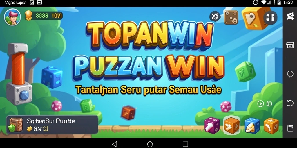 Gameplay seru <strong>TOPANWIN</strong> yang penuh tantangan Puzzle.