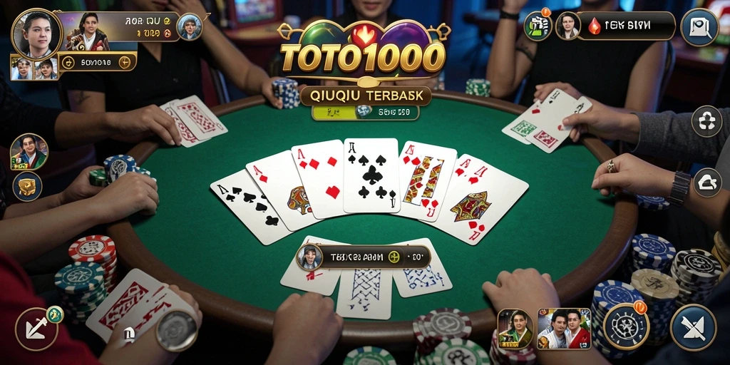 Tampilan gameplay QiuQiu yang menarik dari TOTO1000.