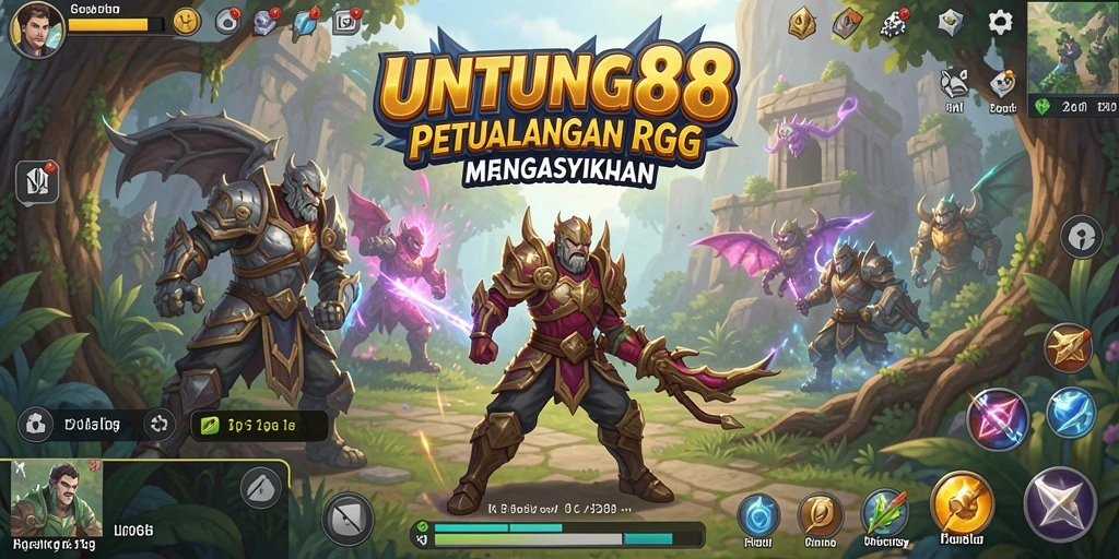 Gameplay UNTUNG88 yang seru dan penuh aksi RPG.